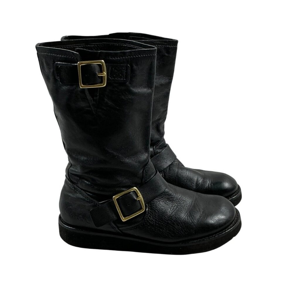 COACH Kenna - Woman’s Black Leather Boots – Size 6 - Picture 3 of 7
